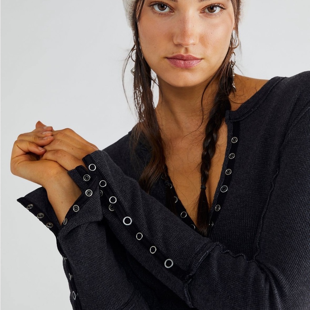 We The Free - Free People Nailed it Henley top